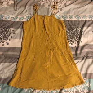 Yellow sun dress